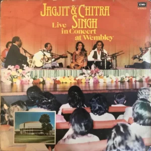 Jagjit Singh & Chitra Singh - Live In Concert At Wembley - ECSD 2889 - (Condition 90-95%) - LP Record