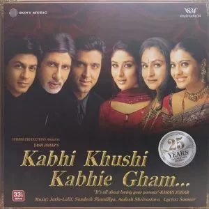 Kabhi Khushi Kabhie Gham - VS34SONY0061 - Cover Book Fold – New Release LP Vinyl Record