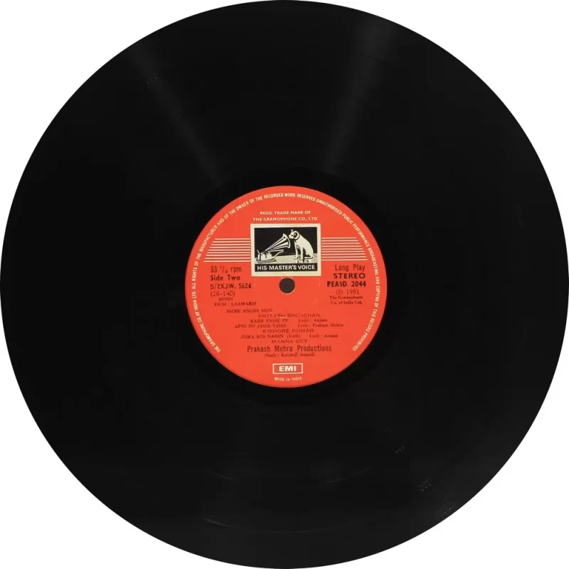 Laawaris - PEASD 2044 - (Condition - 80-85%) - Cover Book Fold - Bollywood LP Vinyl Record Laawaris - PEASD 2044 - (Condition - 80-85%) - Cover Book Fold - Bollywood LP Vinyl Record