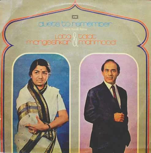 Lata Mangeshkar & Talat Mahmood (Duets To Remember From Hindi Films) – ECLP 5568 – (Condition - 90-95%) – Film Hits LP Vinyl Record Lata Mangeshkar & Talat Mahmood (Duets To Remember From Hindi Films) – ECLP 5568 – (Condition - 90-95%) – Film Hits LP Vinyl Record
