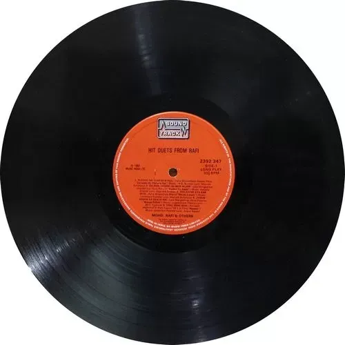 Mohd. Rafi Hit Duets From – 2392 347 - (Condition 80-85%) - Film Hits LP Vinyl Record Mohd. Rafi Hit Duets From – 2392 347 - (Condition 80-85%) - Film Hits LP Vinyl Record
