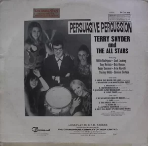 Persuasive Percussion - SCOM 113 - (Condition 85-90%) - English LP Vinyl Record