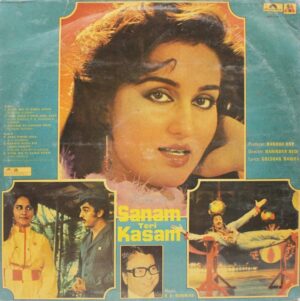 Sanam Teri Kasam - 2392 316 - (Condition 80-85%) - Bollywood LP Vinyl Record