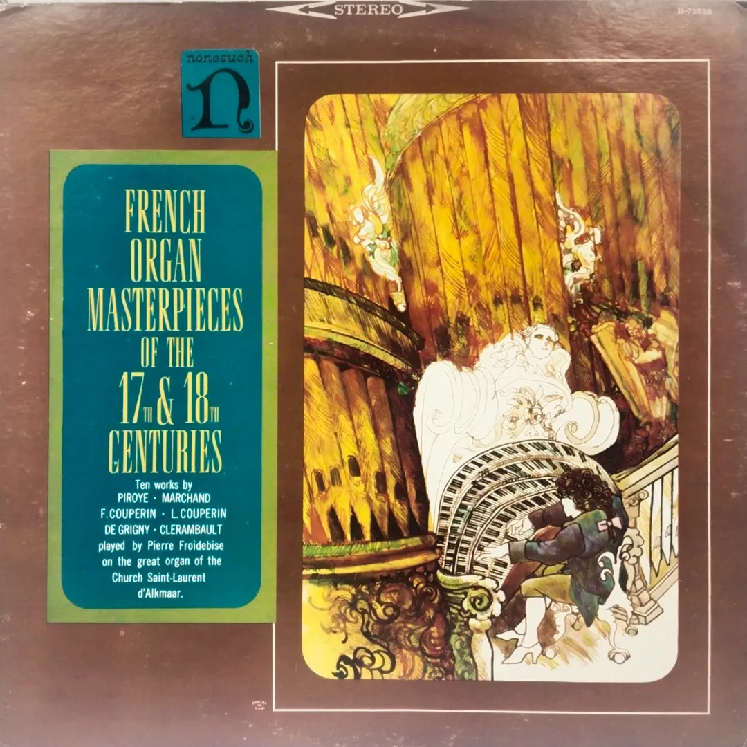 Pierre Froidebise – French Organ Masterpieces - H-71020 - Western Classical LP Vinyl Record Pierre Froidebise – French Organ Masterpieces - H-71020 - Western Classical LP Vinyl Record