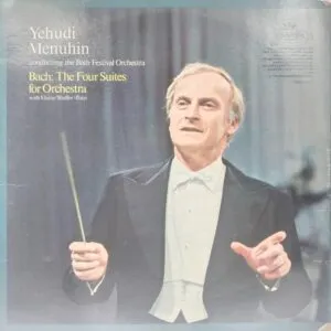 Yehudi Menuhin – The Four Suites for Orchestra - SIB-6085 - 2LP Set - CBF - Western Classical LP Vinyl Record