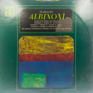 Tomaso Albinoni - H-71005 - Western Classical LP Vinyl Record