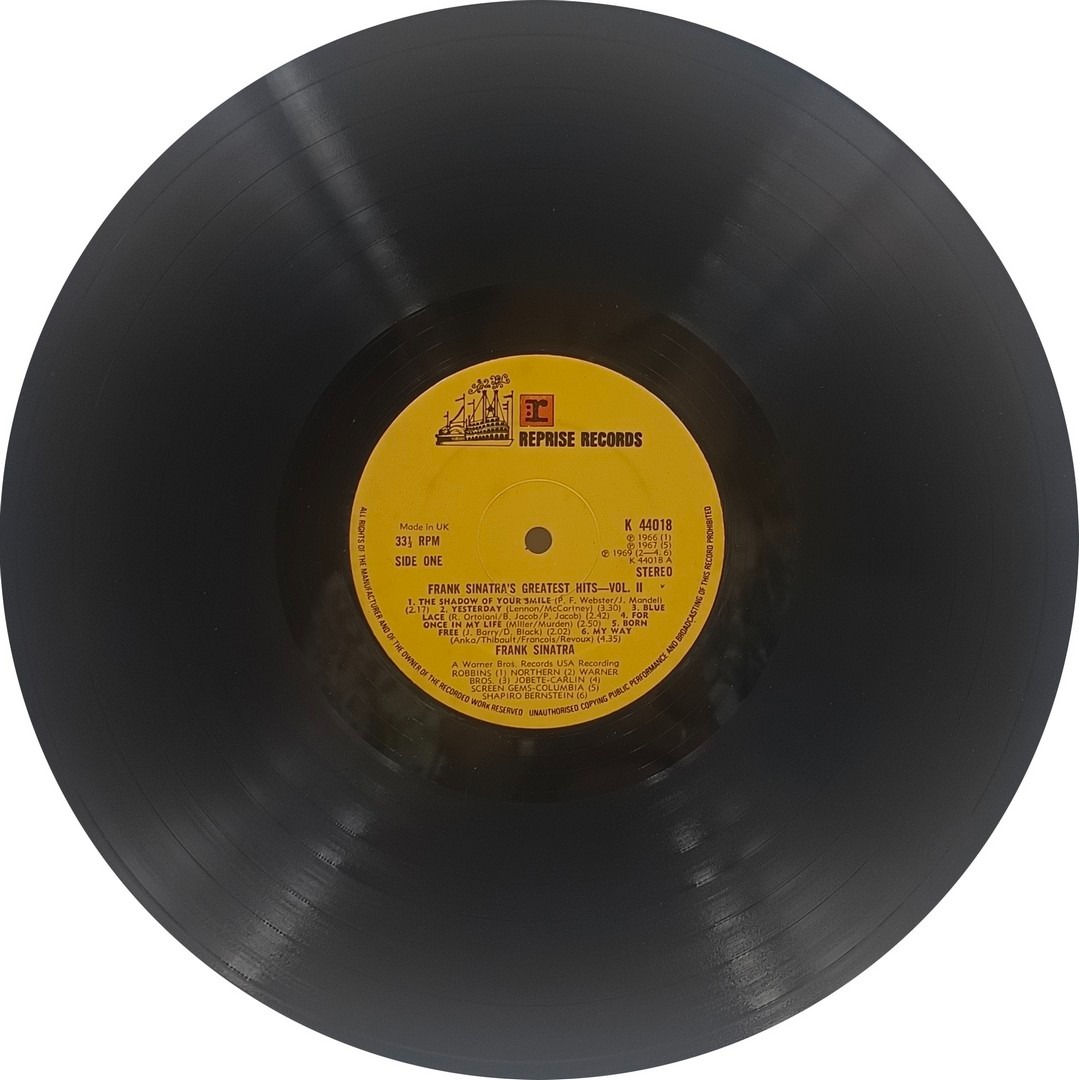 Frank Sinatra – Greatest Hits - Vol. II - K 44018 - (90-95%) - English LP Vinyl Record Frank Sinatra – Greatest Hits - Vol. II - K 44018 - (90-95%) - English LP Vinyl Record