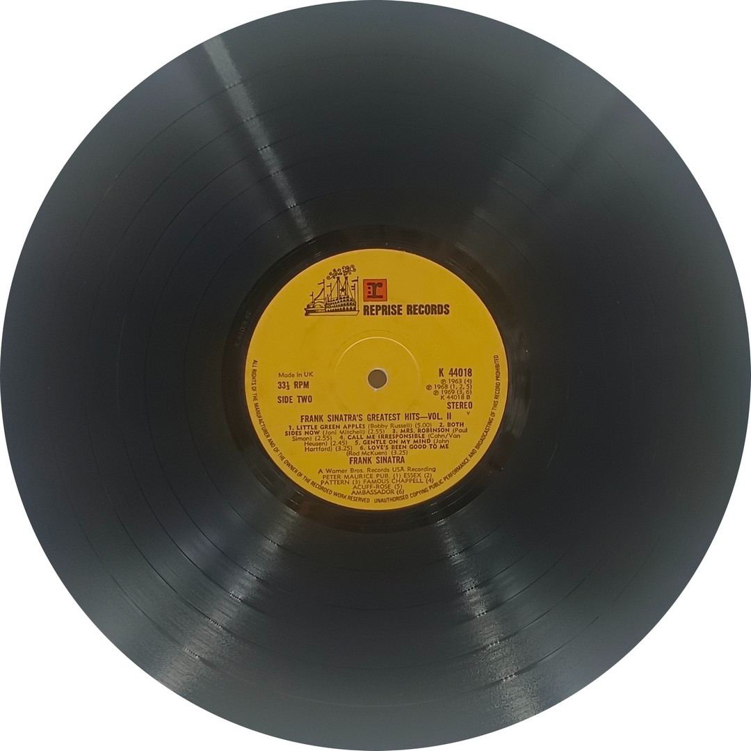 Frank Sinatra – Greatest Hits - Vol. II - K 44018 - (90-95%) - English LP Vinyl Record Frank Sinatra – Greatest Hits - Vol. II - K 44018 - (90-95%) - English LP Vinyl Record