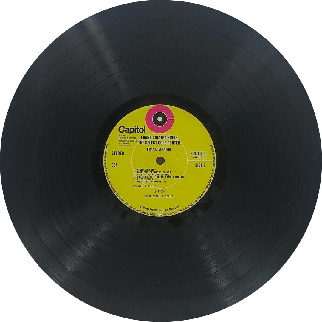 Frank Sinatra – Sings The Select Cole Porter - SRS 5009 - (85-90%) - English LP Vinyl Record Frank Sinatra – Sings The Select Cole Porter - SRS 5009 - (85-90%) - English LP Vinyl Record