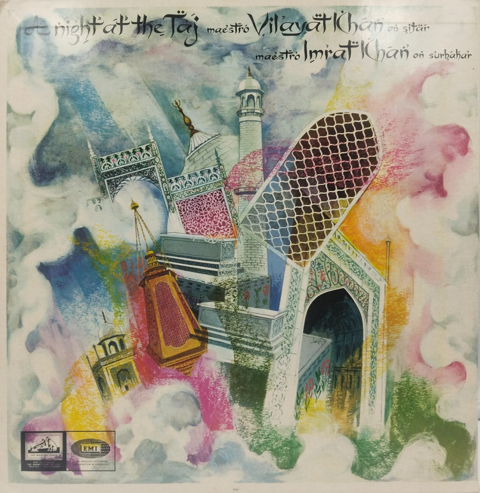 A Night At The Taj - EALP 1323 - (90-95%) - Indian Classical Instrumental LP Vinyl Record A Night At The Taj - EALP 1323 - (90-95%) - Indian Classical Instrumental LP Vinyl Record
