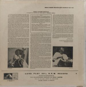 Ravi Shankar – EALP 1283 - Indian Classical Instrumental LP Vinyl Record