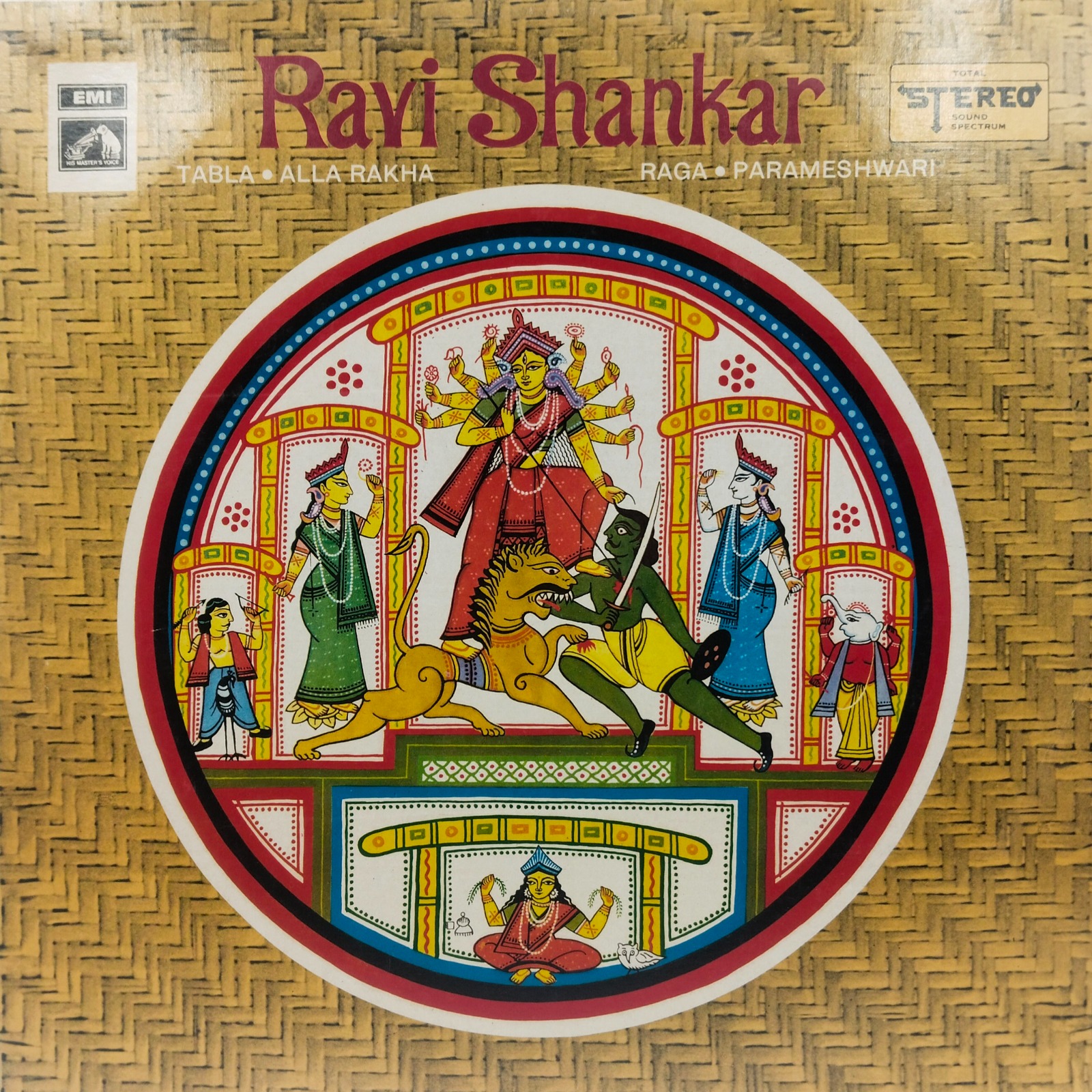 Ravi Shankar – Raga Parameshwari - EASD 1360 - Indian Classical Instrumental LP Vinyl Record Ravi Shankar – Raga Parameshwari - EASD 1360 - Indian Classical Instrumental LP Vinyl Record