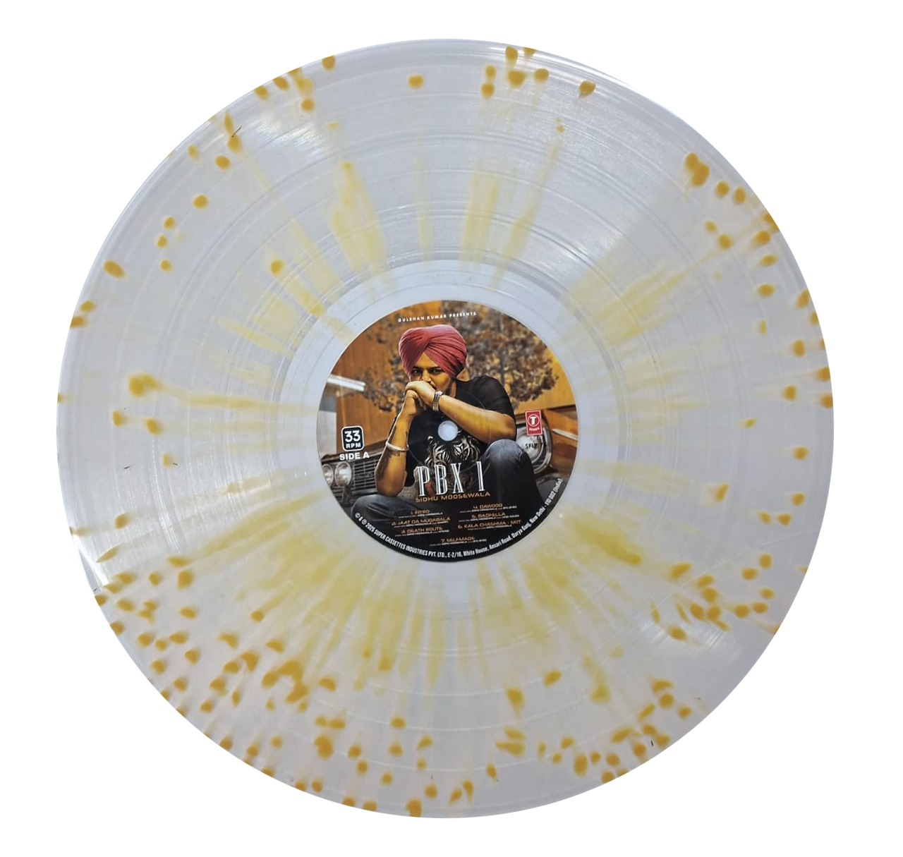 Sidhu Moosewala - PBX I - SFLP 75 - CBF - Splatter Vinyl - New Released LP Record Sidhu Moosewala - PBX I - SFLP 75 - CBF - Splatter Vinyl - New Released LP Record