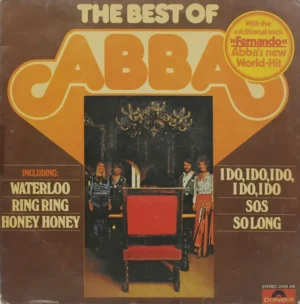 Abba - The Best Of - 2459 318 - (Condition 80-85%) - English LP Vinyl Record