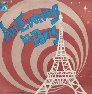 An Evening In Paris - EALP 4045 - (85-90%) - Bollywood LP Vinyl Record