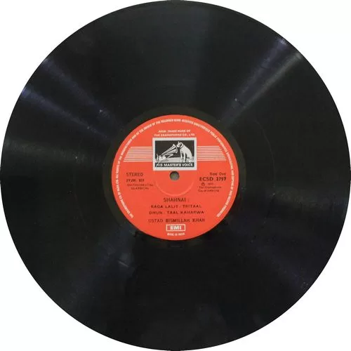 Bismillah Khan - The Magnificence Of Stereo - ECSD 2797 - Indian Classical Instrumental LP Vinyl Record Bismillah Khan - The Magnificence Of Stereo - ECSD 2797 - Indian Classical Instrumental LP Vinyl Record