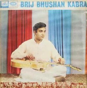 Brij Bhushan Kabra - ECLP 2342 - (80-85%) - HBL - Indian Classical Instrumental LP Vinyl Record
