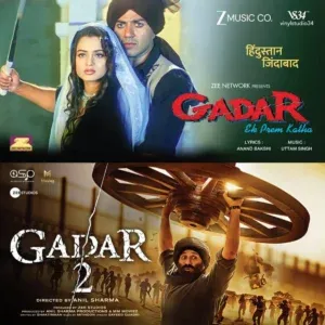Gadar 1 And 2 Como - VS34ZEE0019/VS34ZEE0064 - New Release Hindi LP Vinyl Record