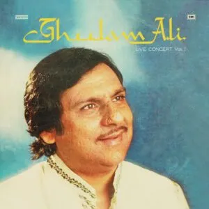 Ghulam Ali - Live Concert - Vol. 1 - ECSD 2894 - (90-95%) - CR - LP Record