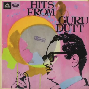 Guru Dutt Hits - 3AEX 5202 - (Condition - 80-85%) - Film Hits LP Vinyl Record