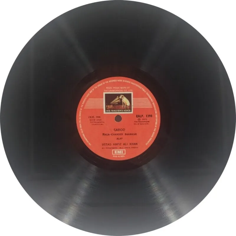 Hafiz Ali Khan - EALP 1398 - HCL - Indian Classical Instrumental LP Vinyl 3