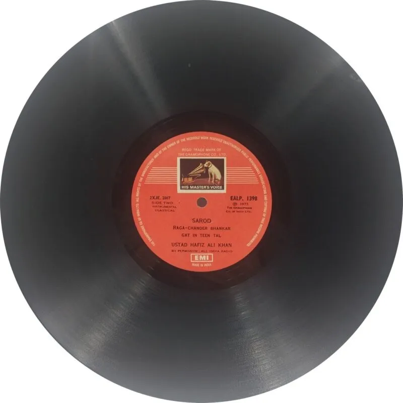 Hafiz Ali Khan - EALP 1398 - HCL - Indian Classical Instrumental LP Vinyl 4