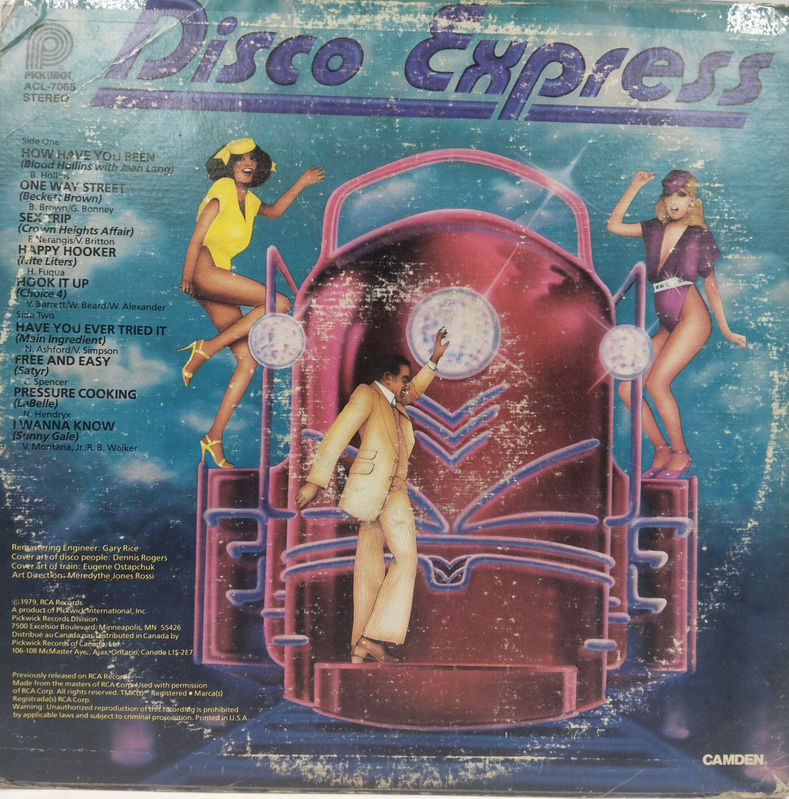 Disco Express - ACL 7065 - (85-90%) - English LP Vinyl Record Disco Express - ACL 7065 - (85-90%) - English LP Vinyl Record