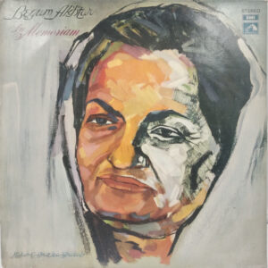 Begum Akhtar – In Memoriam - ECSD 2741 - Ghazals LP Vinyl Record