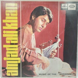 Amjad Ali Khan - Music of The Mansoon - EASD 1330 - HCL - Indian Classical Instrumental LP Vinyl Record