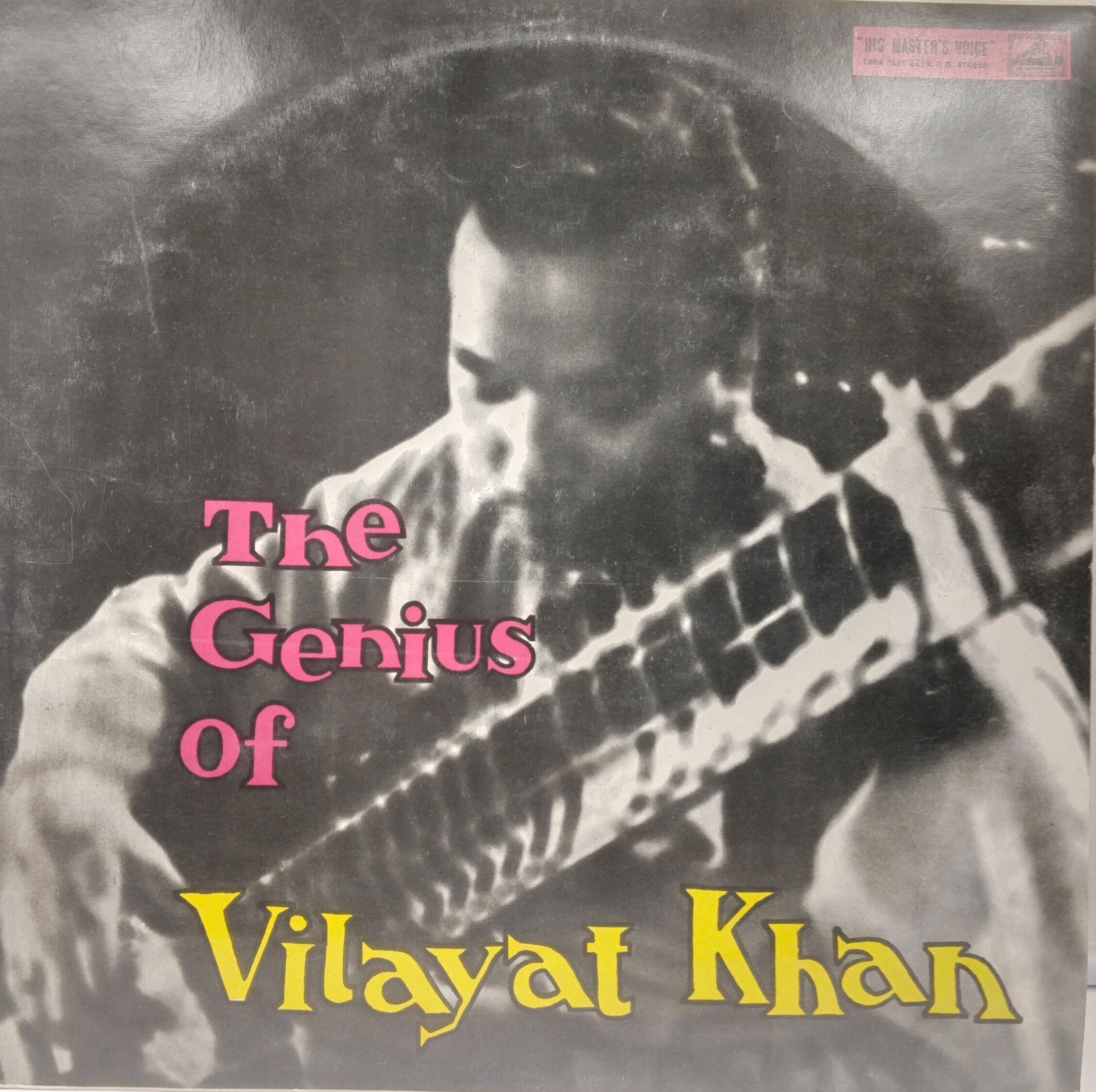 Vilayat Khan - The Genius of Vilayat Khan - EALP 1266 - Indian Classical Instrumental LP Vinyl Record Vilayat Khan - The Genius of Vilayat Khan - EALP 1266 - Indian Classical Instrumental LP Vinyl Record