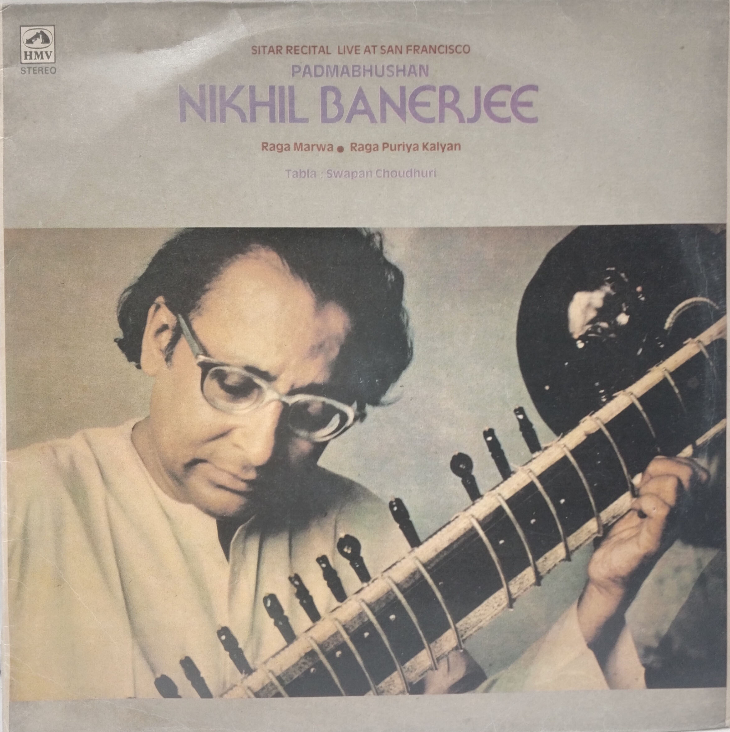 Nikhil Banerjee – Sitar Recital Live at San Francisco - EASD 1473/74 - 2LP - Indian Classical Instrumental LP Vinyl Record Nikhil Banerjee – Sitar Recital Live at San Francisco - EASD 1473/74 - 2LP - Indian Classical Instrumental LP Vinyl Record