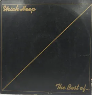 The Best of Uriah Heep - BRON 375 - (85-90%) - English LP Vinyl Record