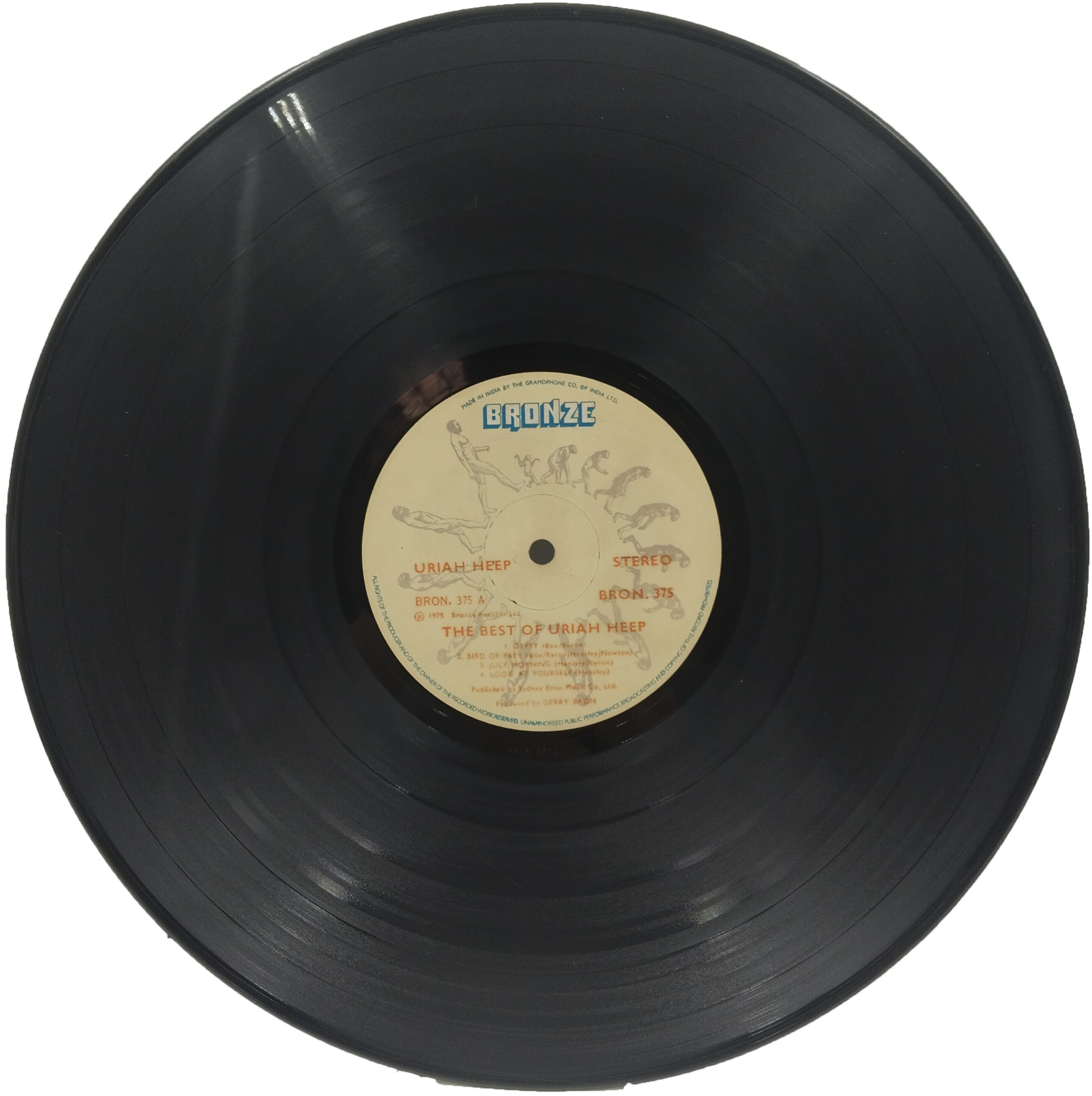 The Best of Uriah Heep - BRON 375 - (85-90%) - English LP Vinyl Record The Best of Uriah Heep - BRON 375 - (85-90%) - English LP Vinyl Record