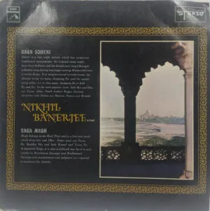 Nikhil Banerjee - EASD 1377 – Indian Classical Instrumental LP Vinyl Record
