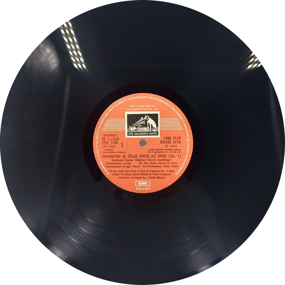 Amjad’s Sarod Sings With The Children - ECSD 3110/3111 – 2LP Set - Private Songs LP Vinyl Record Amjad’s Sarod Sings With The Children - ECSD 3110/3111 – 2LP Set - Private Songs LP Vinyl Record