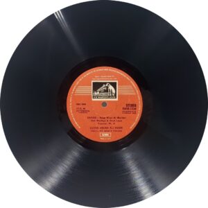 Amjad Ali Khan - Music of The Mansoon - EASD 1330 - CR- Indian Classical Instrumental LP Vinyl Record