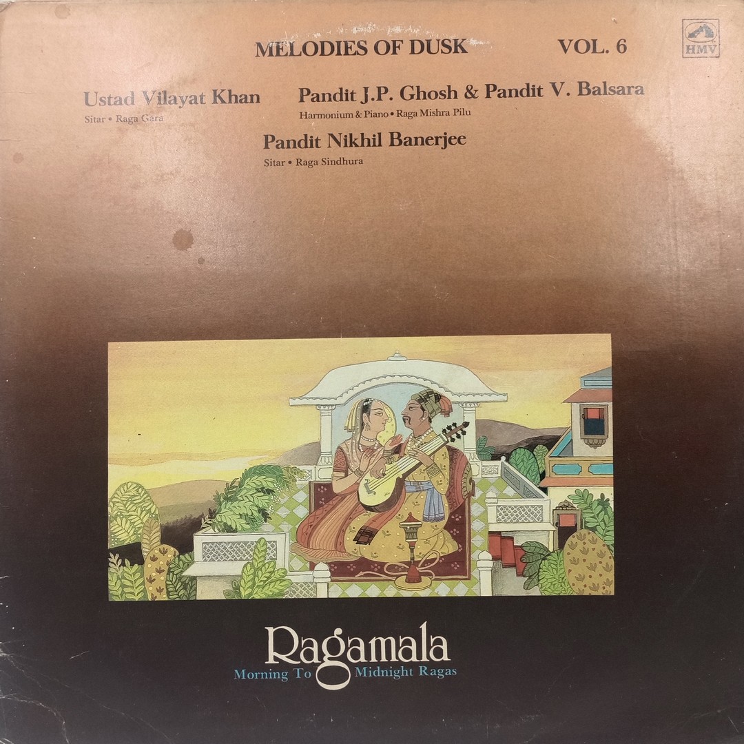 Ragamala - Morning to Midnight Ragas - PSLP 3006 - (90-95%) - Indian Classical Instrumental LP Vinyl Record Ragamala - Morning to Midnight Ragas - PSLP 3006 - (90-95%) - Indian Classical Instrumental LP Vinyl Record