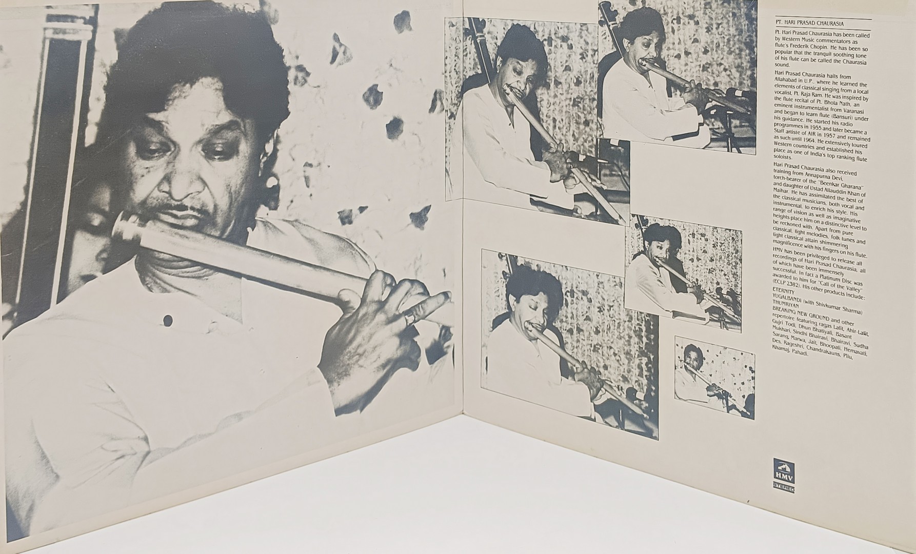 Hariprasad Chaurasia – In Concert - PSLP 1479/80 - (90-95%) - 2LP - Indian Classical Instrumental LP Vinyl Record(Copy) Hariprasad Chaurasia – In Concert - PSLP 1479/80 - (90-95%) - 2LP - Indian Classical Instrumental LP Vinyl Record