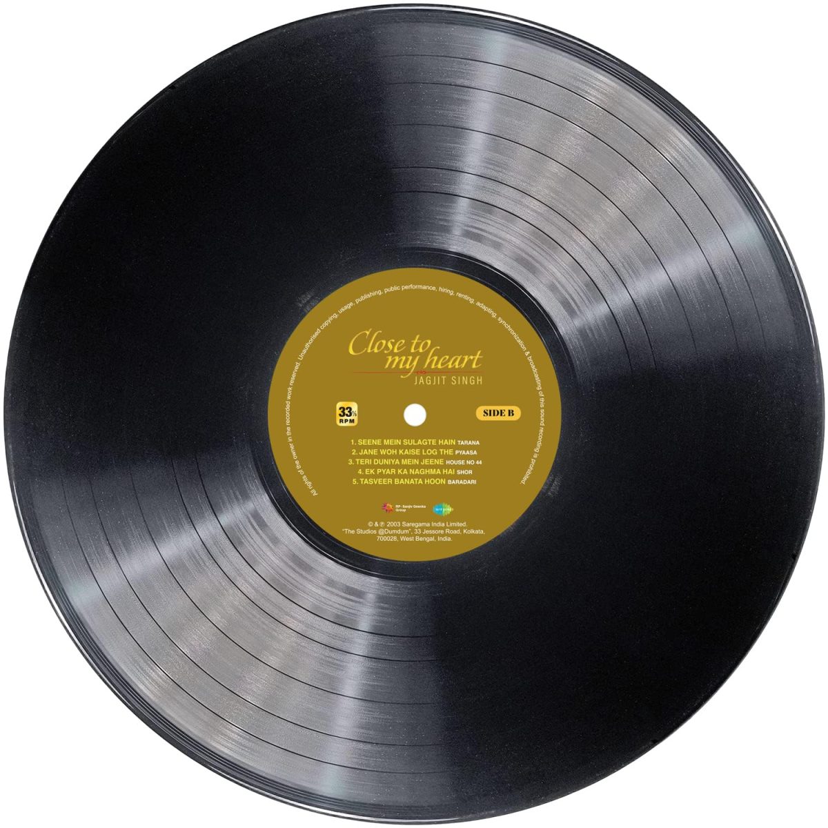 Jagjit Singh – Close To My Heart – 8902057490426 – New Released Hindi LP Vinyl Record Jagjit Singh – Close To My Heart – 8902057490426 – New Released Hindi LP Vinyl Record