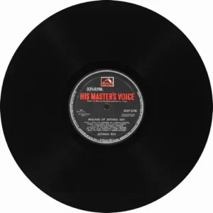 Juthika Roy Bhajan Of - ECLP 2278 - (Condition - 85-90%) – HMV Black Label – Cover Reprinted - Devotional LP Vinyl Record