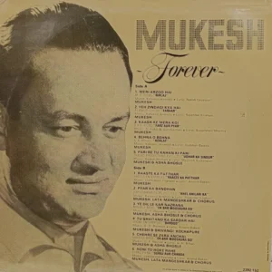 Mukesh - Forever - 2392 152 - Film Hits LP Vinyl Record