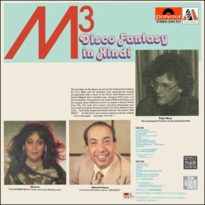 Musarrat & Mahendra Kapoor ‎- M3 Disco Fantasy In Hindi - 2392 957 - (Condition 80-85%) - Cover Reprinted - Private Song LP Vinyl Record