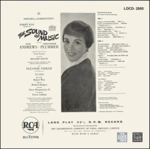 The Sound Of Music - LOCD 2005 - (Condition 90-95%) - Cover Reprinted - English LP Vinyl Record