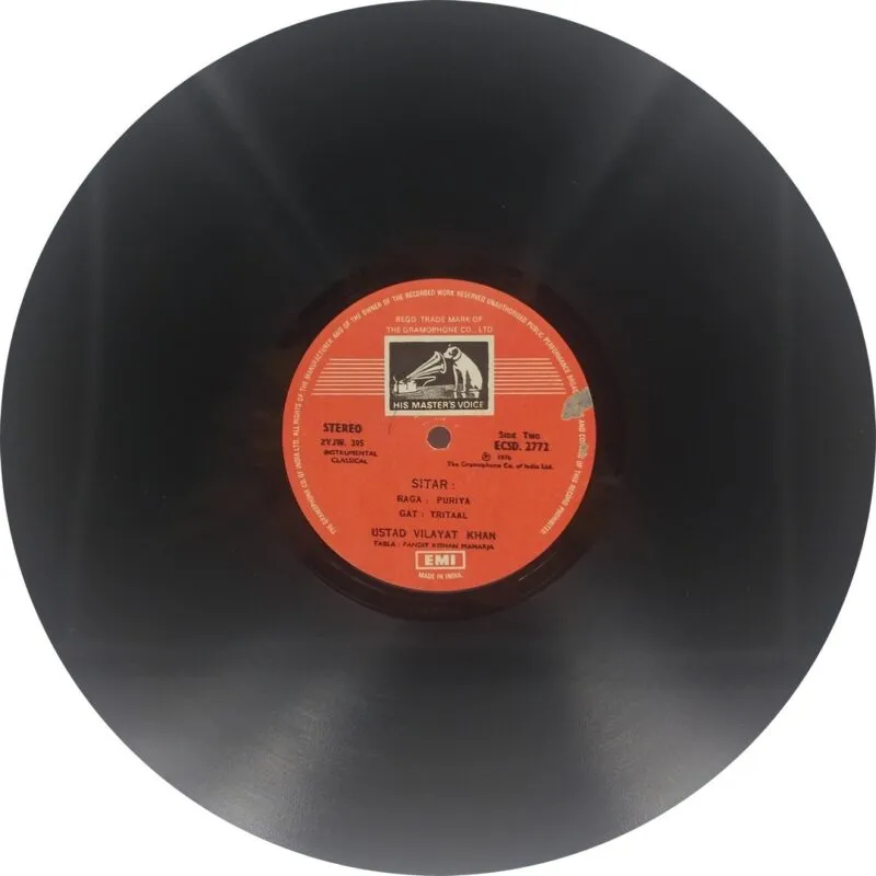 Vilayat Khan - The Star Studded World Of - ECSD 2772 – Indian Classical Instrumental LP Vinyl Record Vilayat Khan - The Star Studded World Of - ECSD 2772 – Indian Classical Instrumental LP Vinyl Record