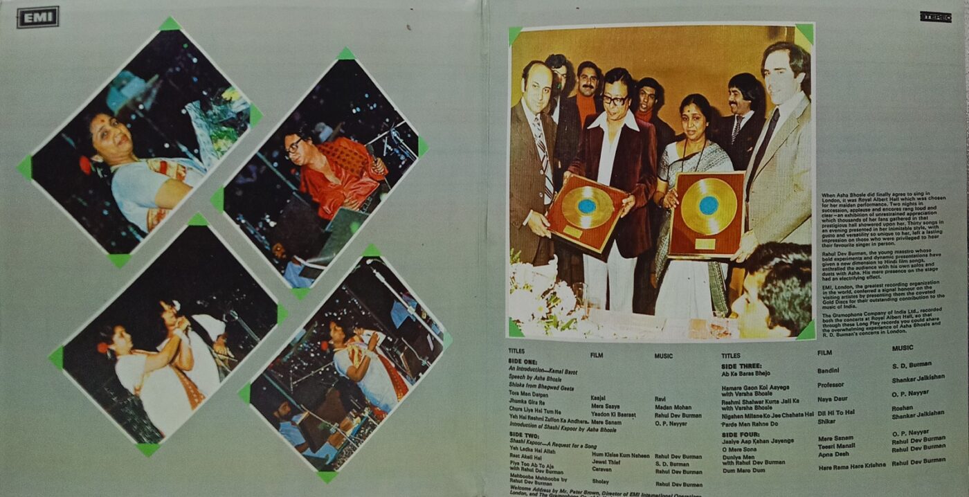 Asha Bhosle Live At Royal - PEASD 2019/2020 - (90-95%) - CR - 2LP Set - LP Record Asha Bhosle Live At Royal - PEASD 2019/2020 - (90-95%) - CR - 2LP Set - LP Record
