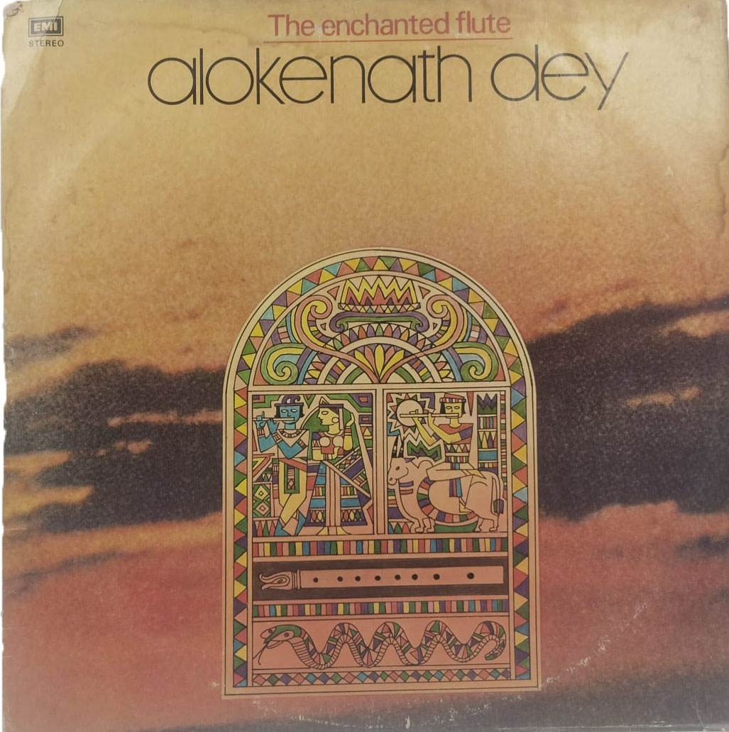 Alokenath Dey – The Enchanted Flute - ECSD 2644 - Indian Classical Instrumental LP Vinyl Record Alokenath Dey – The Enchanted Flute - ECSD 2644 - Indian Classical Instrumental LP Vinyl Record