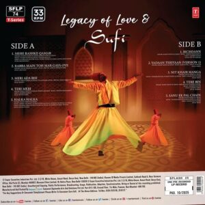 Rahat Fateh Ali Khan - Legacy Of Love & Sufi - SFLP 74 - CBF - Splatter Vinyl - New Released LP Record