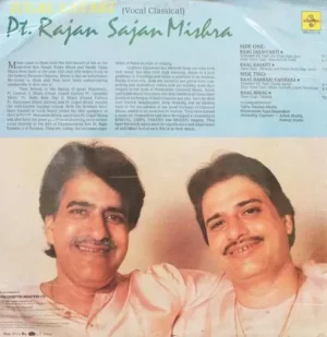 Rajan Mishra & Sajan Mishra (Jugal Gayaki) - SHNLP 01/18 - CR - (90-95%) LP Record