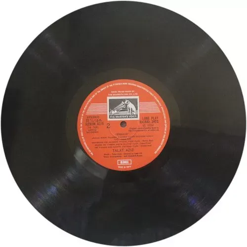 Talat Aziz - Ehsaas - ECSD 2972 - CR - LP Record Talat Aziz - Ehsaas - ECSD 2972 - CR - LP Record