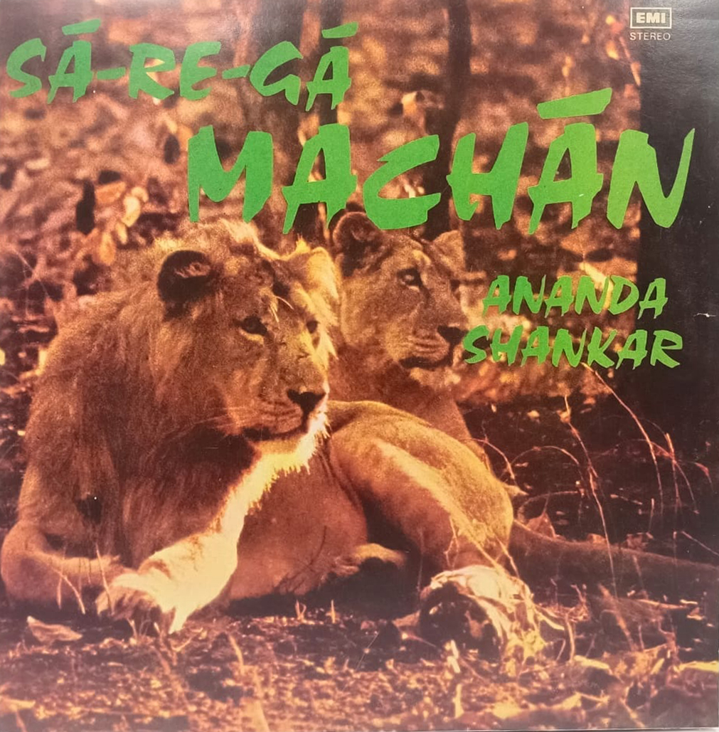 Ananda Shankar - (Sa-Re-Ga-Machan) - ECSD 2636 - CBF - (85-90%) - CR - Indian Classical Instrumental LP Vinyl Record Ananda Shankar - (Sa-Re-Ga-Machan) - ECSD 2636 - CBF - (85-90%) - CR - Indian Classical Instrumental LP Vinyl Record
